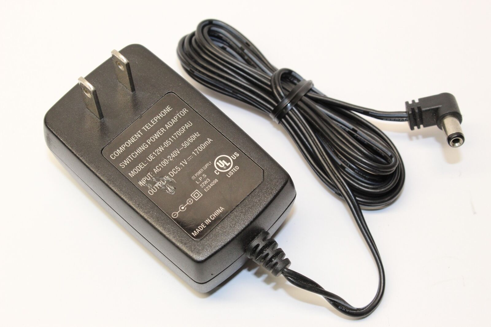 New 5.1V 1.7A Component Telephone UE12W-051170SPAU Power Supply Ac Adapter